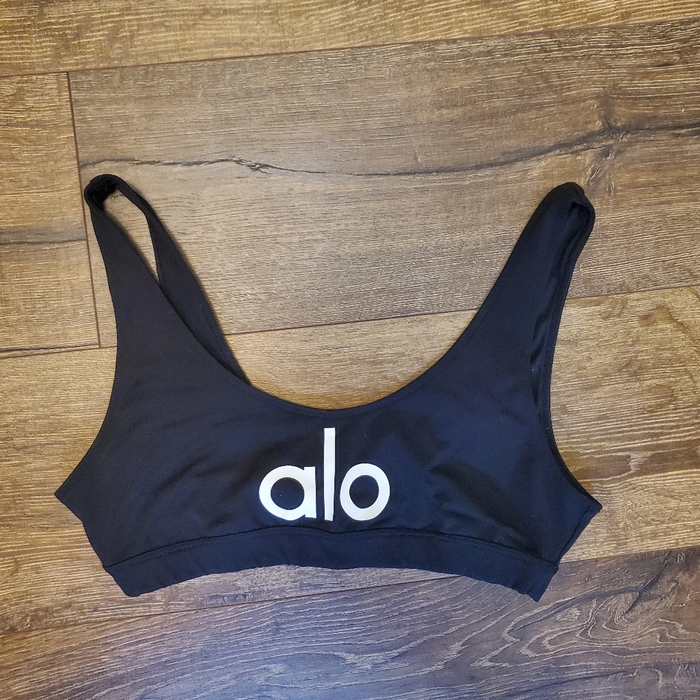 Alo yoga ambiant logo bra